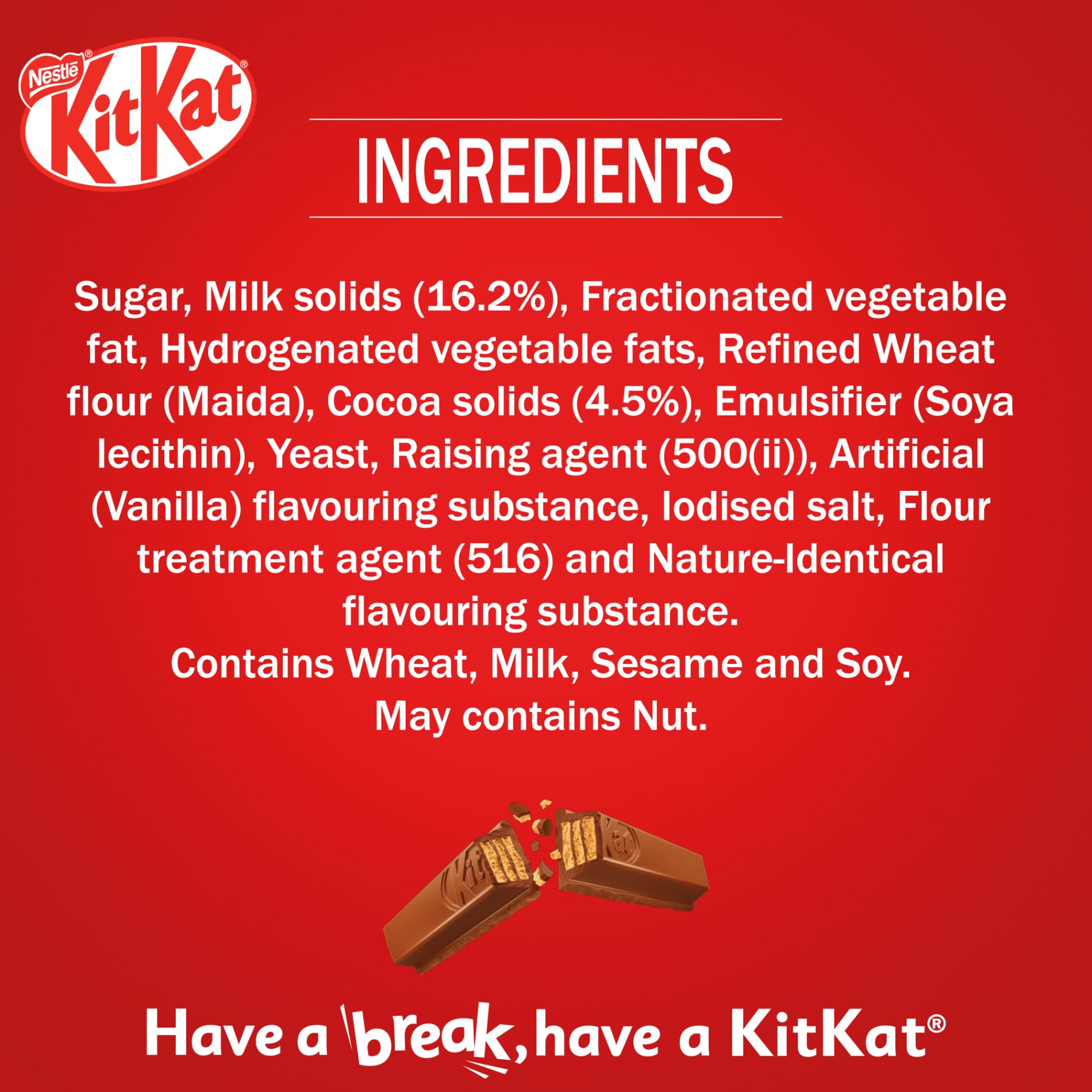 Nestle Kitkat 2 Finger Wafer Bar Sharebag, 8 Units - 15.4 g each – view 6