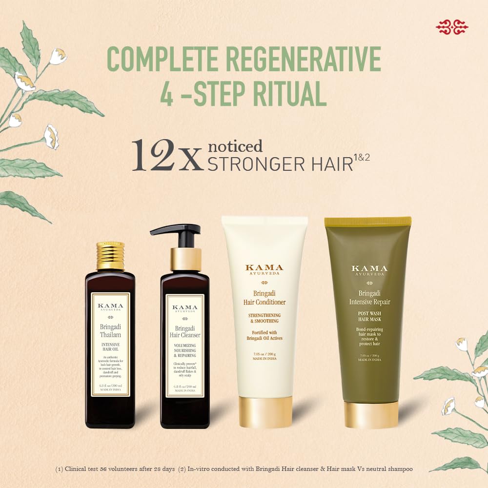 Kama Ayurveda Bringadi Hair Cleanser, 200 ml – view 3