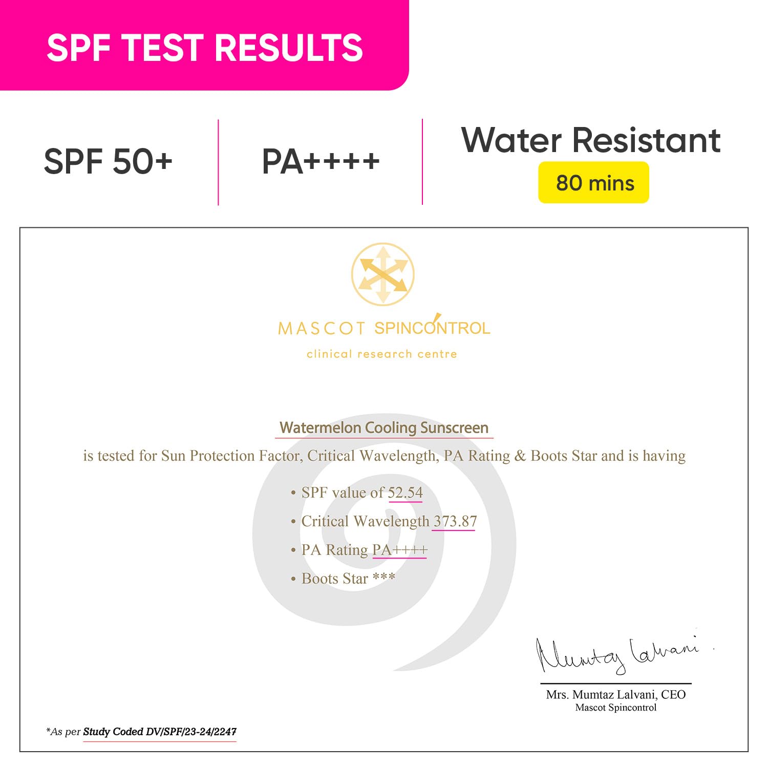 Dot & Key Watermelon Hyaluronic Cooling Sunscreen SPF 50 PA+++ – view 3