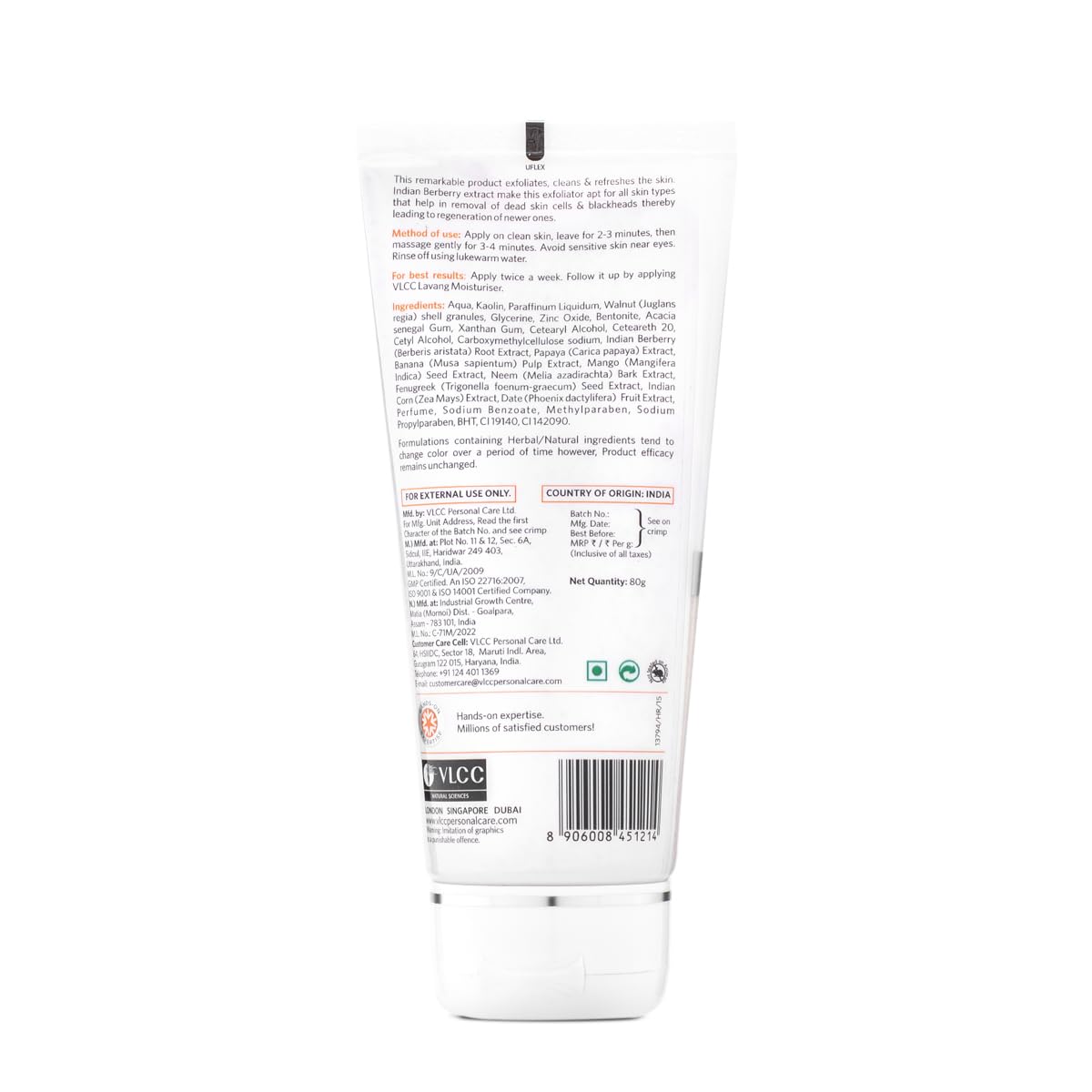 VLCC Indian Berberry Face Scrub - 80g – view 6