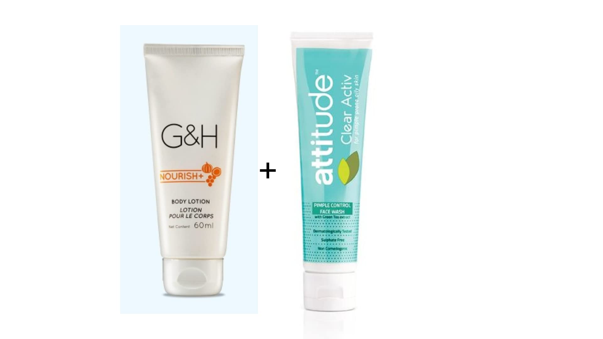 Clear Activ Pimple Control Face Wash 100ml & G&H Body Lotion 60ml combo – view 4