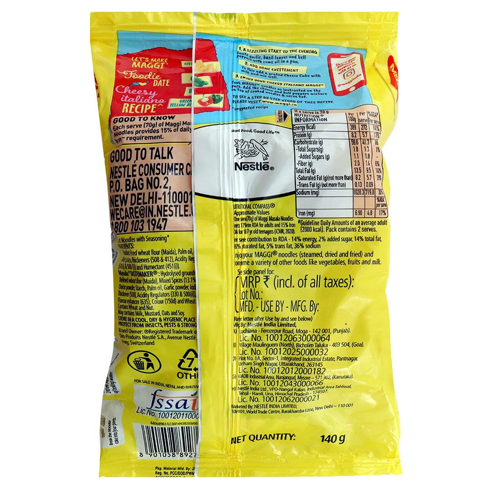 Maggi 2-Minute Masala Instant Noodles 140 G – view 2
