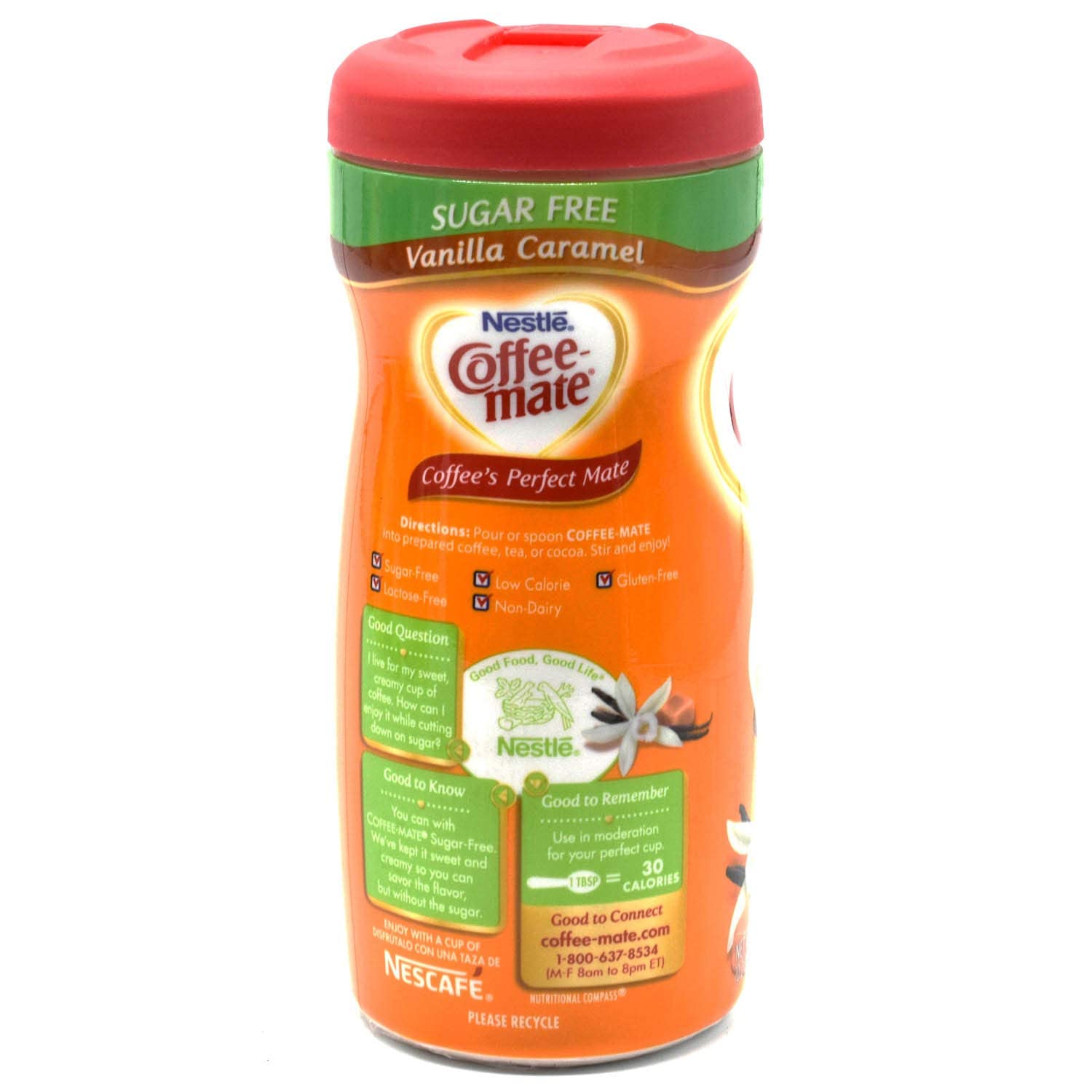 Nestle Sugar Free Vanilla Caramel Coffee Mate Bottle, 289 g – view 5