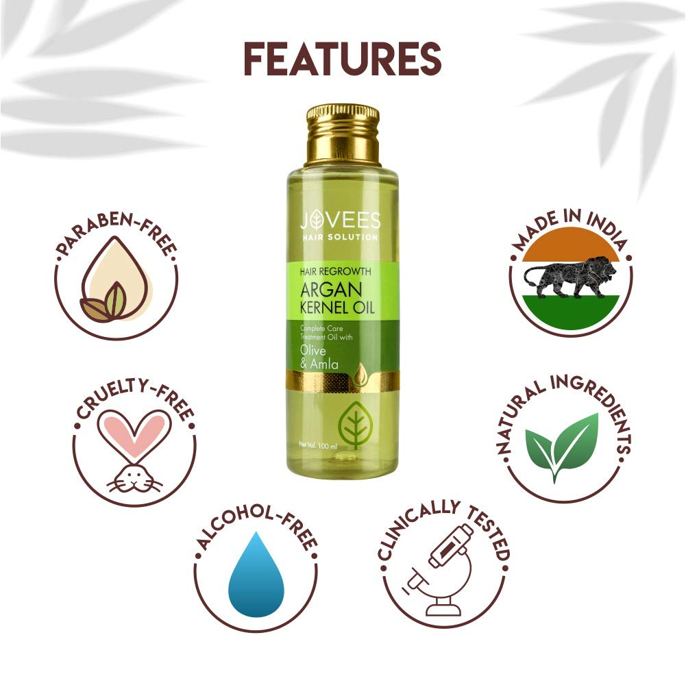Jovees Hair growth Argan Kernel Oil, 100ml – view 3