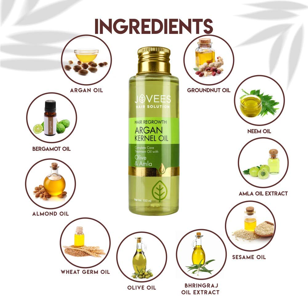Jovees Hair growth Argan Kernel Oil, 100ml – view 4