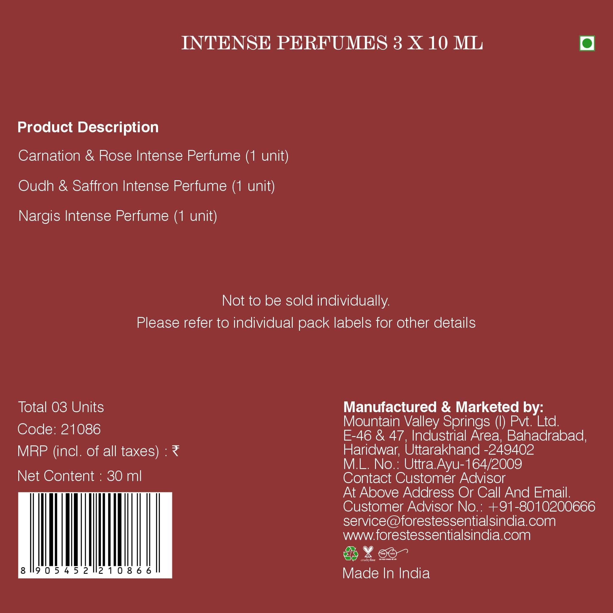 Forest Essentials Intense Perfume Selection Box – view 5