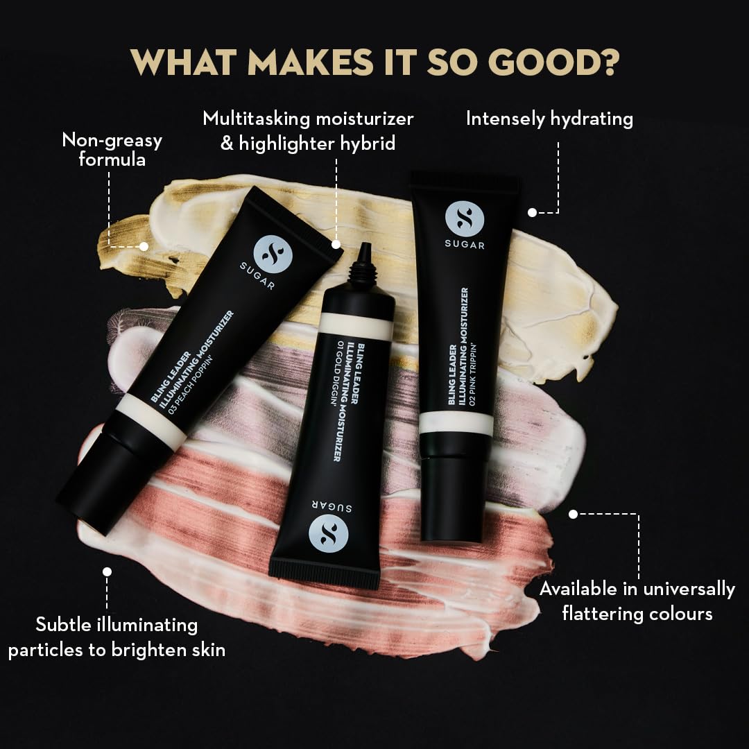 SUGAR Cosmetics Bling Leader Illuminating Moisturizer – view 3
