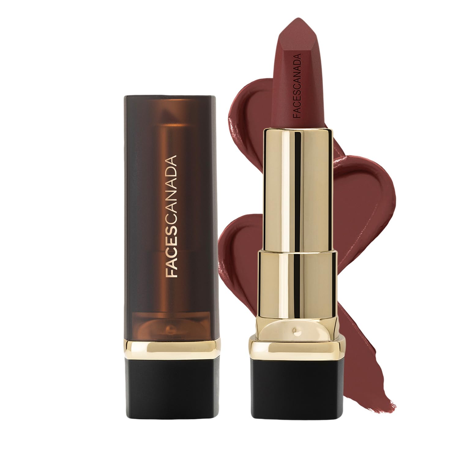 FACESCANADA creamy matte lipstick tube in Not A Quitter 08 shade