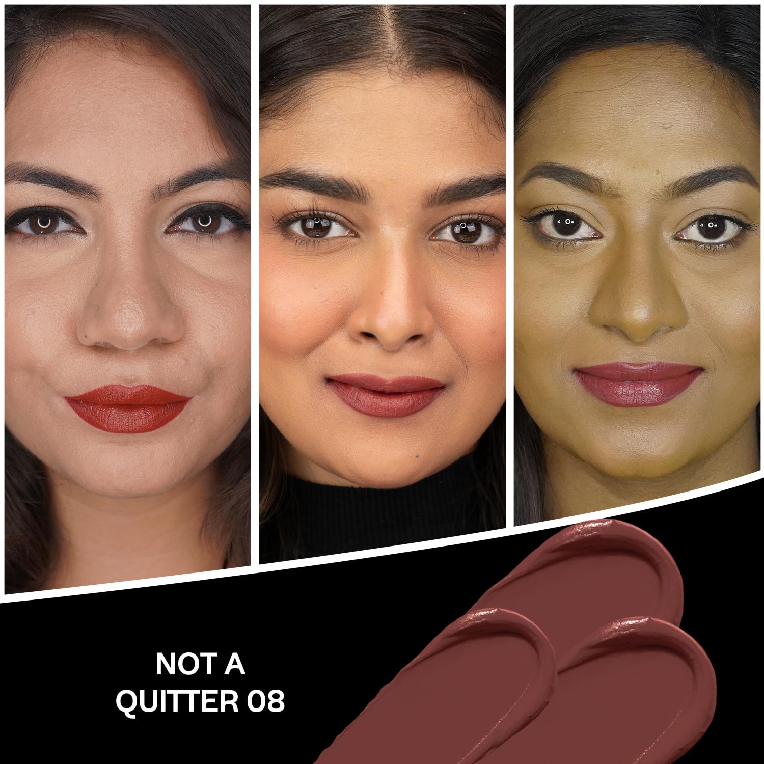FACESCANADA Comfy Matte Creme Lipstick - Not A Quitter, 4.2G – view 2