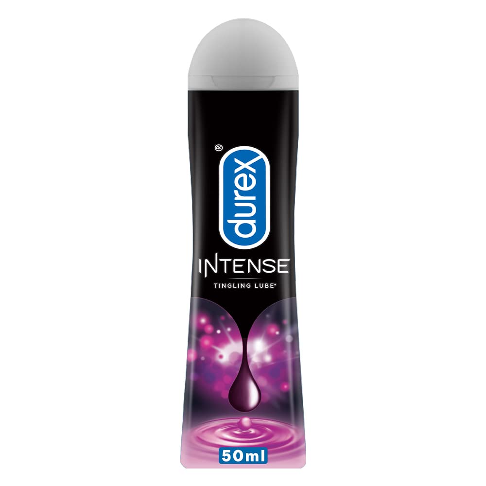 Durex Play Intense unscented tingling lubricant gel bottle