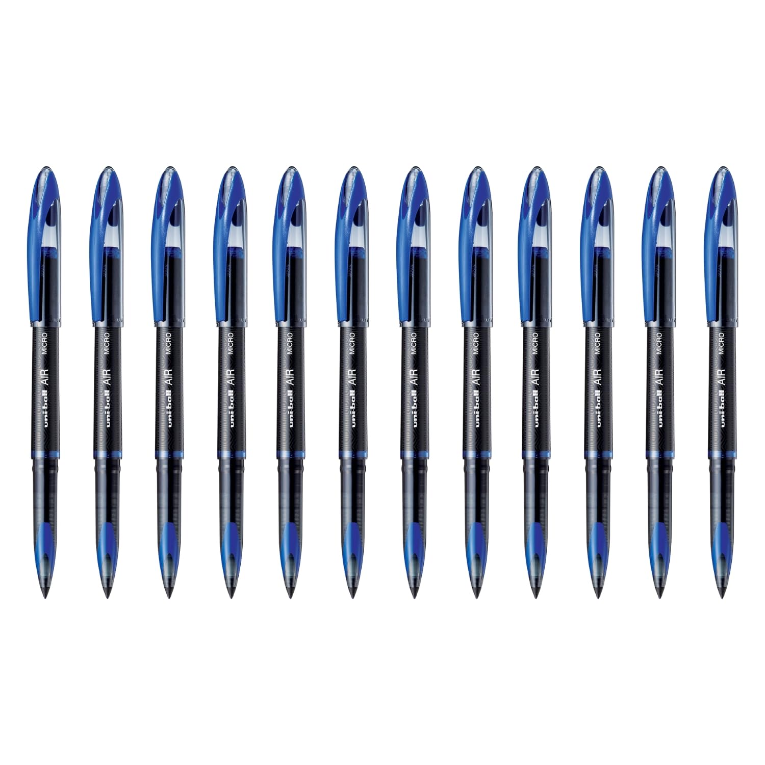 Blue ink uni-ball Air 0.5mm roller ball pens