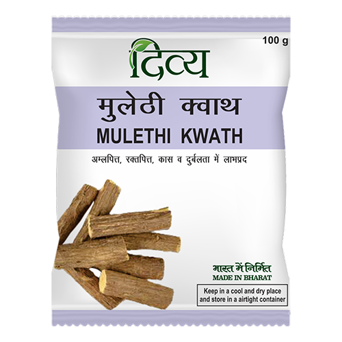 Divya Mulethi Kwath 100 g powder jar product image