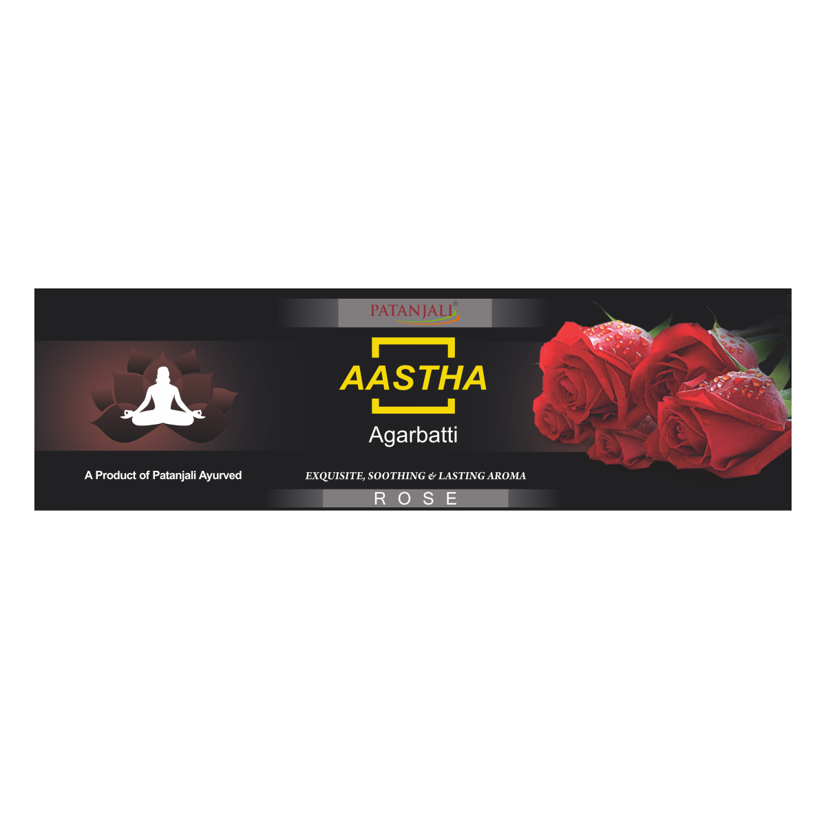 Aastha Agarbatti Rose 18 Stick 50 g – view 4