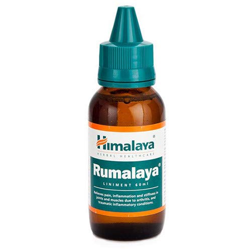 Himalaya Rumalaya Ayurvedic liniment 60 ml bottle packaging