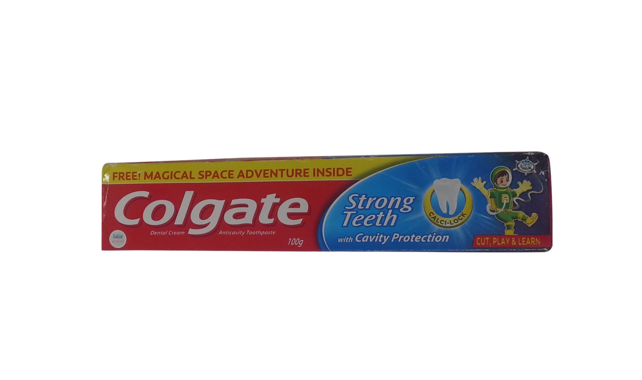 Colgate Strong Teeth dental cream toothpaste 100g single tube