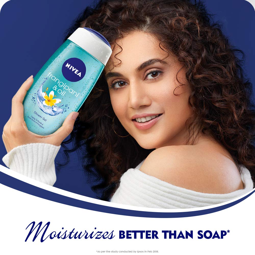 NIVEA Frangipani and oil 250ml Body Wash (Pack of 3) – view 2