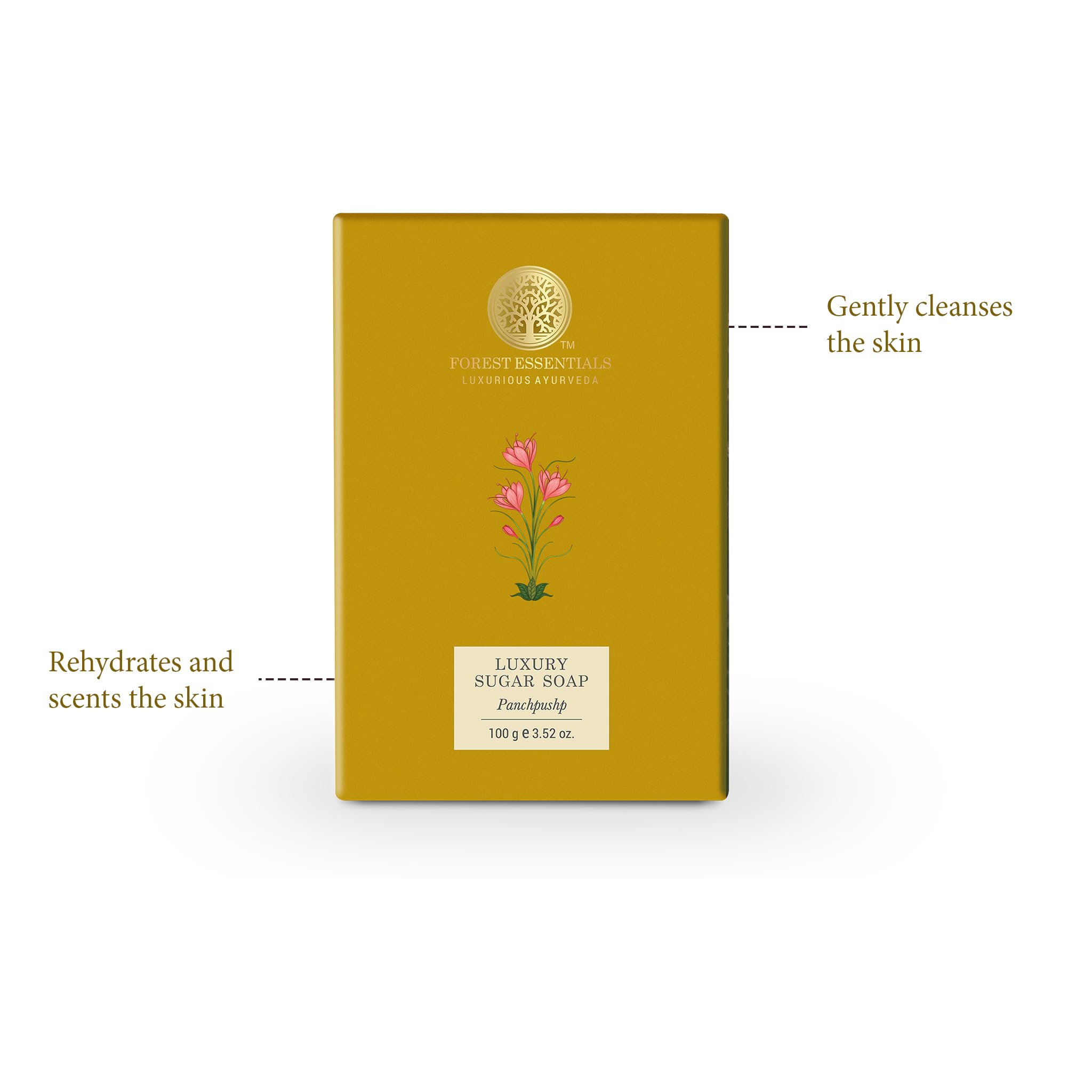 Forest Essentials Luxury Sugar Soap – view 2