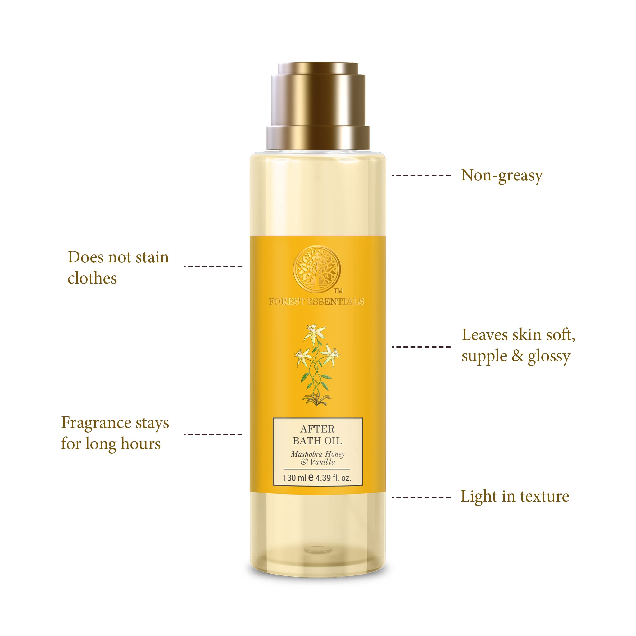 Forest Essentials After Bath Oil Mashobra Honey & Vanilla – view 3