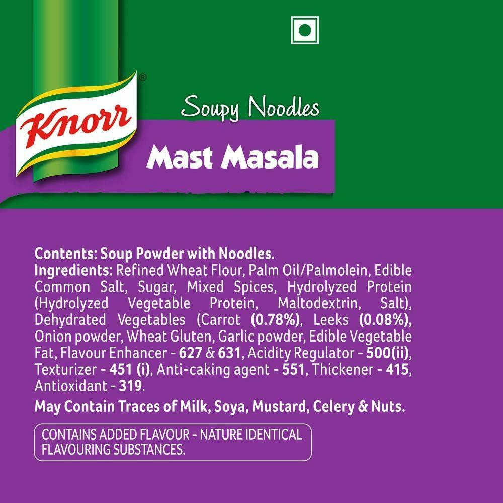 Knorr Mast Masala Instant Soupy Noodles 75 G – view 7