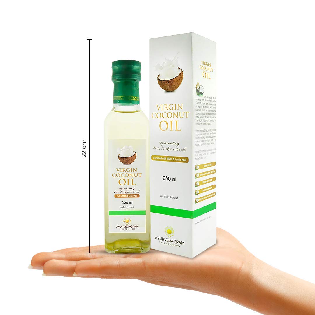 Kerala Ayurveda Cold-Pressed Virgin Coconut Oil, 250 ml – view 6