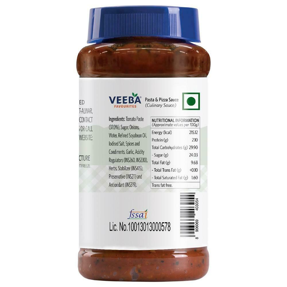 Veeba Pasta & Pizza Sauce 525 G – view 2