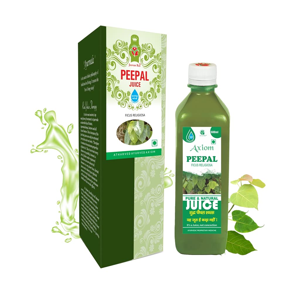 Axiom Ayurveda Pipal Swaras 500 ml herbal juice bottle