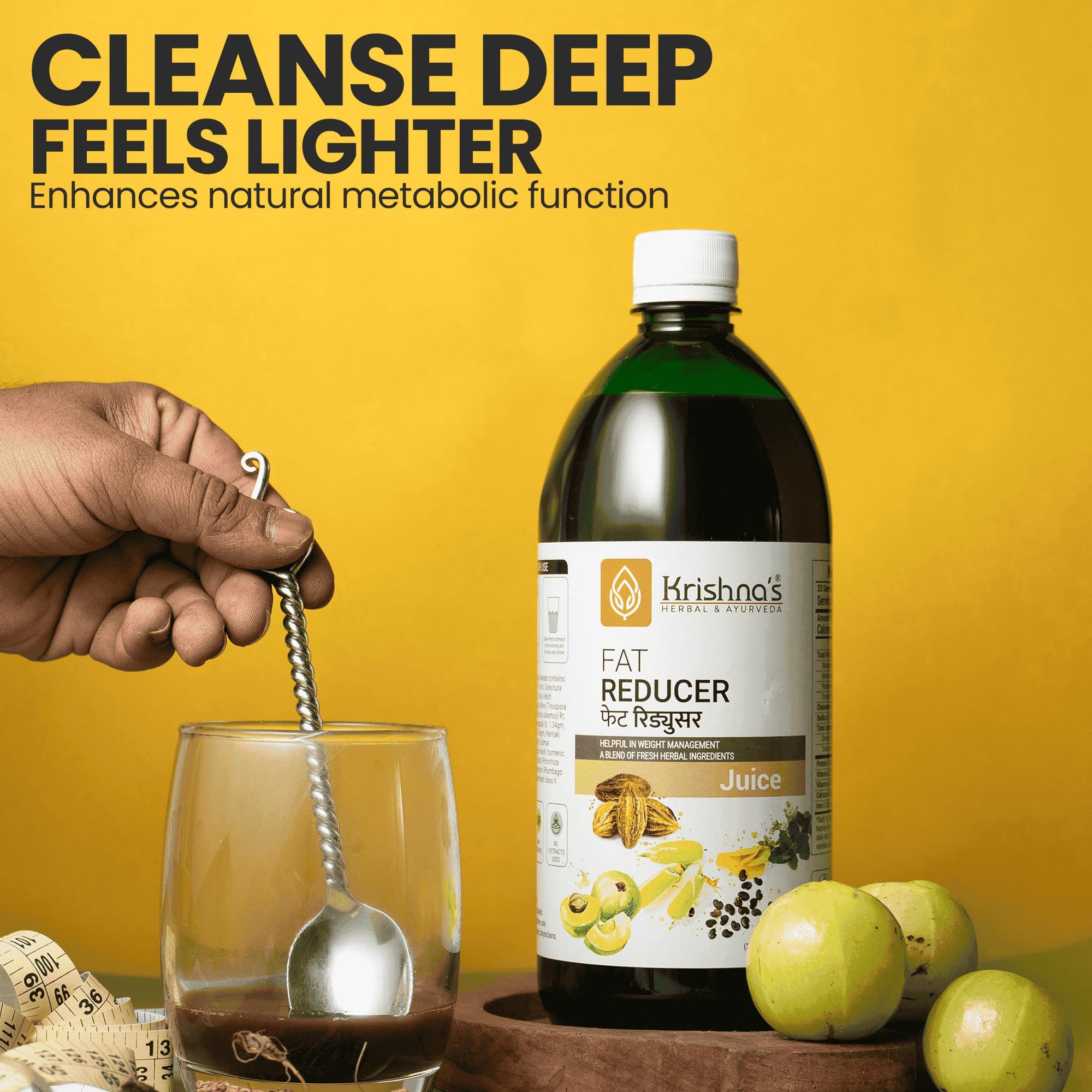 Krishna's Fat Reducer Juice - 500 ml – view 7