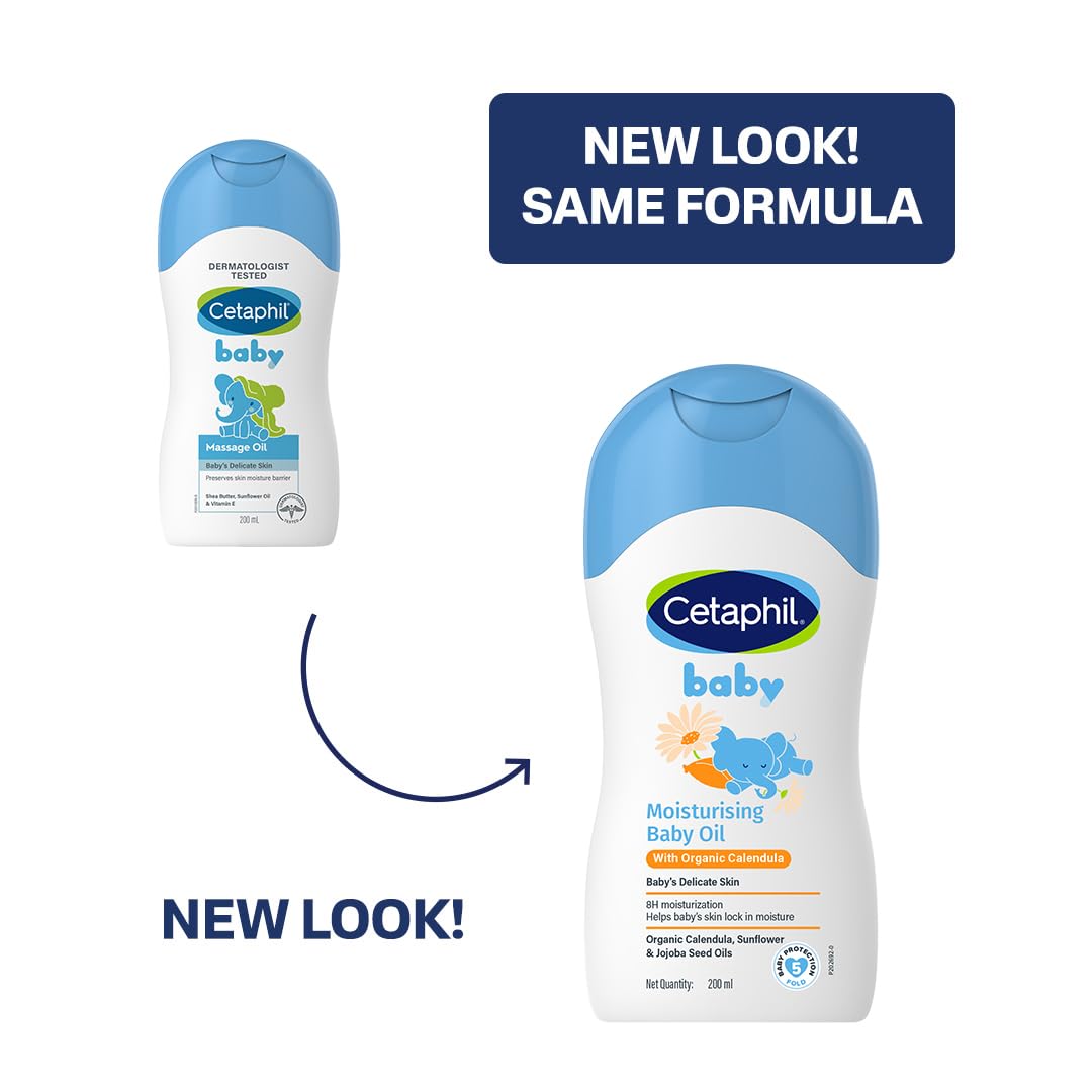 Cetaphil Baby Moisturising Baby Oil with Organic Calendula – view 2