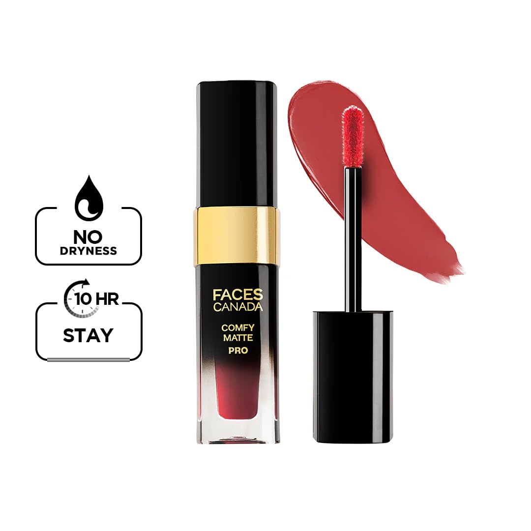FACESCANADA Comfy Matte Pro Liquid Lipstick - Call Me Chocolate 07, 5.5 ml – view 2