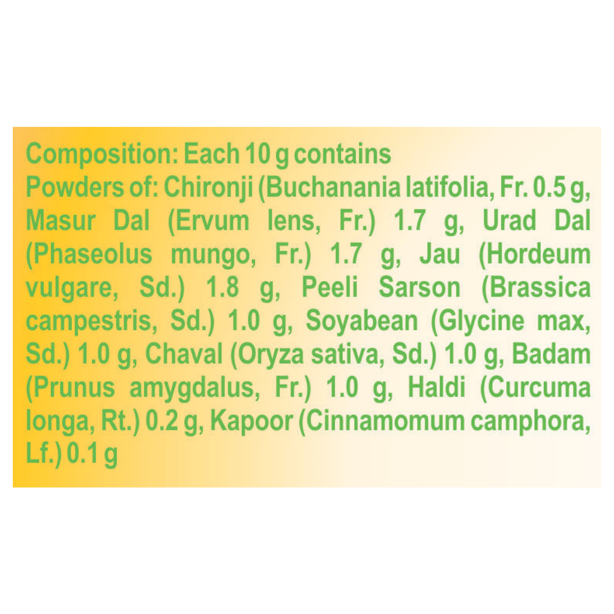 Patanjali Body Ubtan 100 g – view 3
