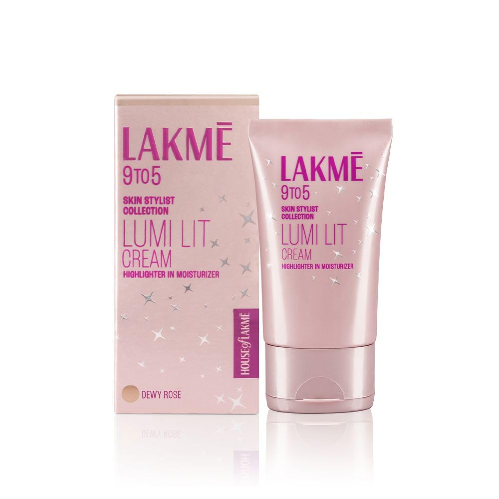 LAKMÉ Lumi Cream,Moisturizer with highlighter, Enriched with Niacinamide for all skin type,30 gm