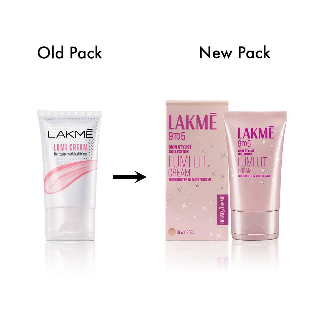 LAKMÉ Lumi Cream,Moisturizer with highlighter, Enriched with Niacinamide for all skin type,30 gm – view 3