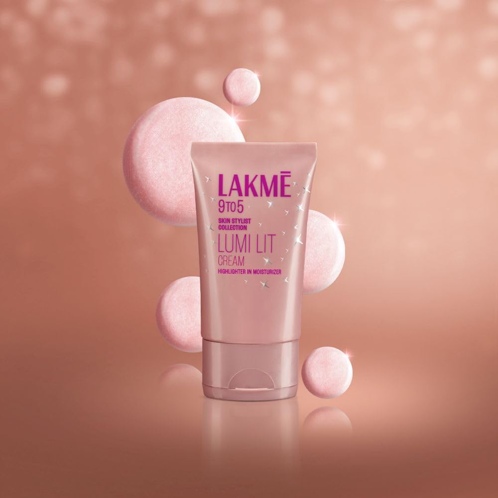 LAKMÉ Lumi Cream,Moisturizer with highlighter, Enriched with Niacinamide for all skin type,30 gm – view 4