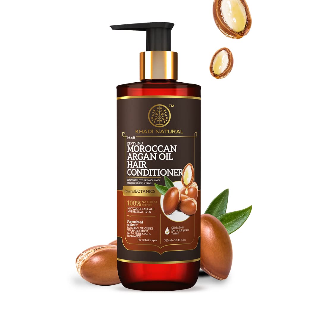 Moroccan Argan hair conditioner bottle for all hair types