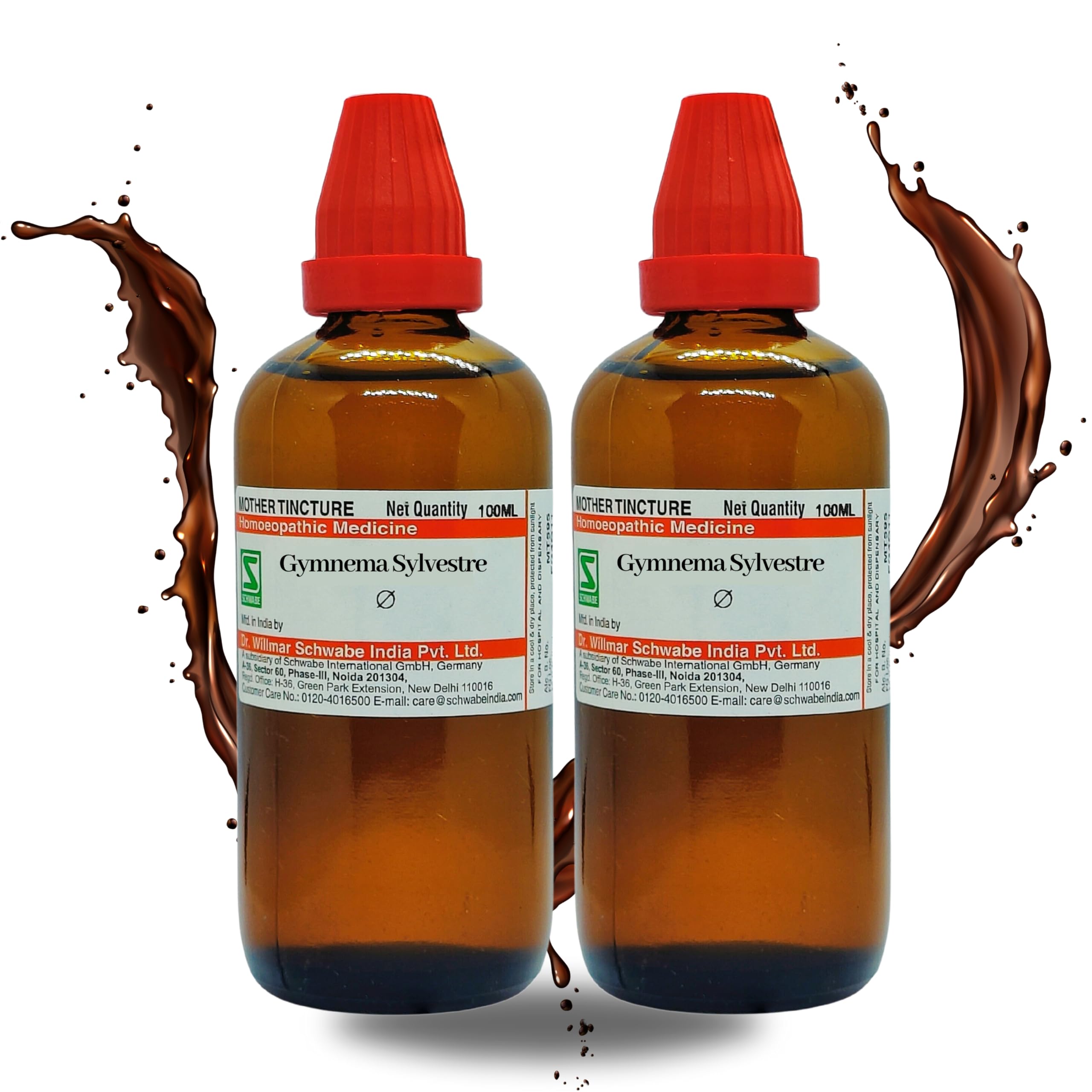 Dr Willmar Schwabe India Gymnema sylvestre Q 200ML (100mlx2) || Mother Tincture || Schwabe Homeopathy Medicine