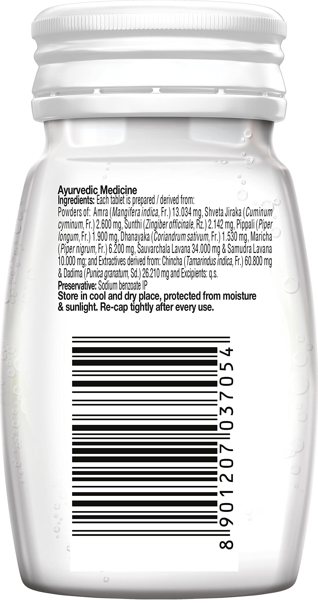 Dabur Hajmola Tasty Digestive Tablets (Limcola Flavour) - 120 Tabs – view 7