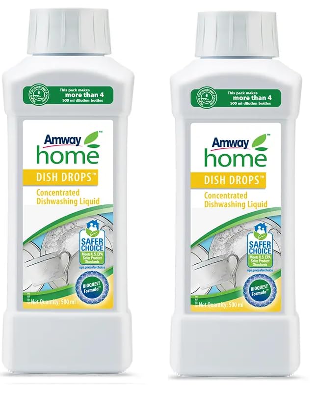 Amway Dish Drops unscented liquid dish cleaner packaging 200 ml