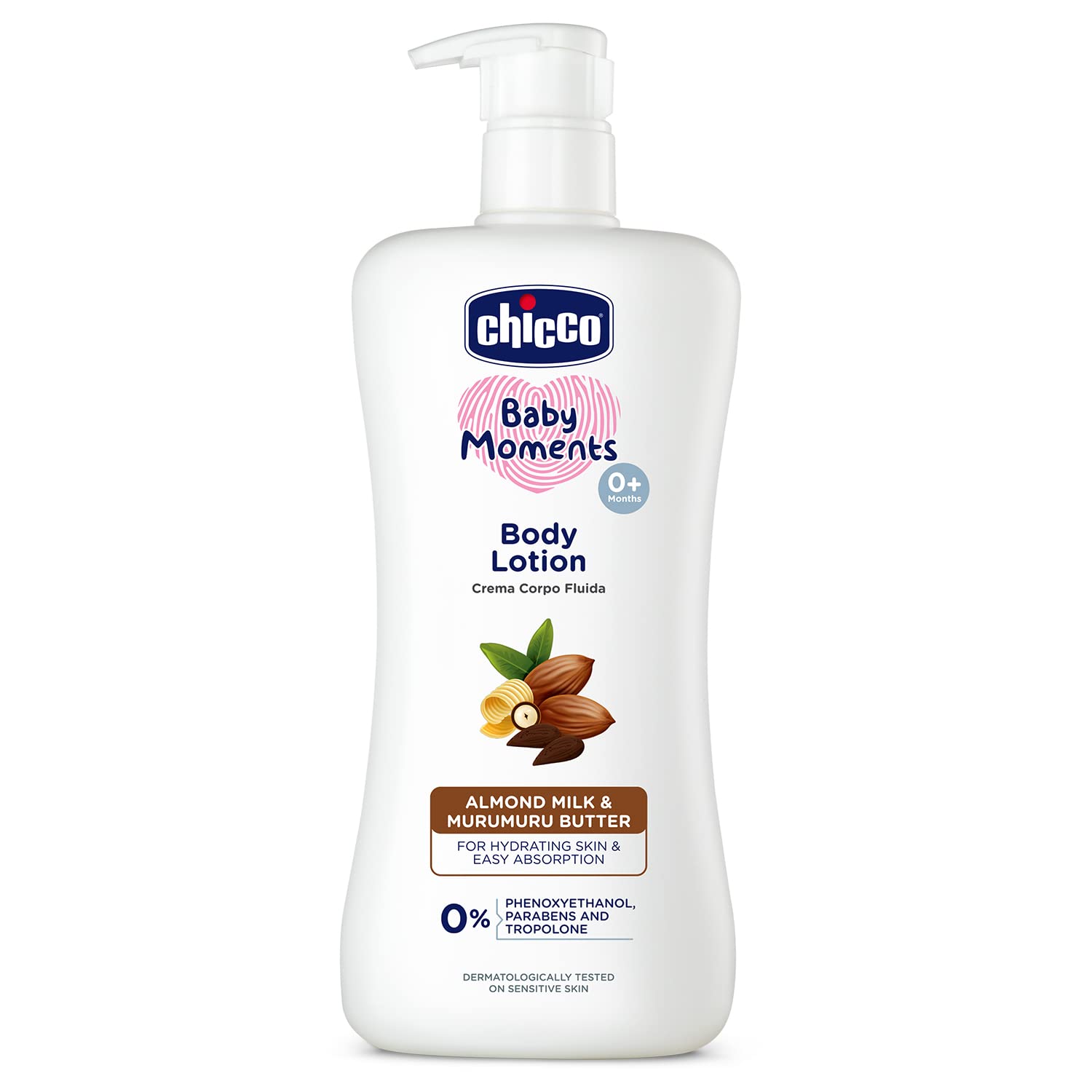 Chicco baby body lotion 500ml bottle for soft baby skin