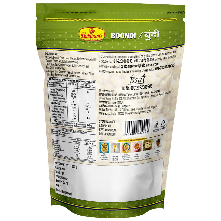 Haldirams  Boondi, 200 G Pouch – view 2