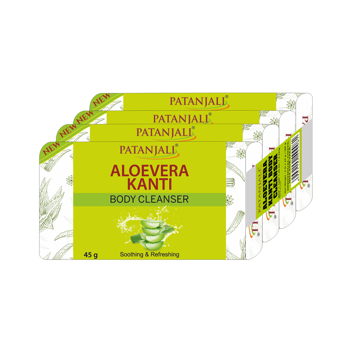 Aloevera Kanti Body Cleanser 4x1 45 Gm 180 g – view 1