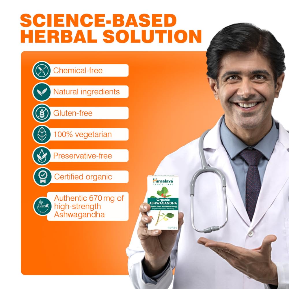 Himalaya Organic Ashwagandha 670mg – view 7