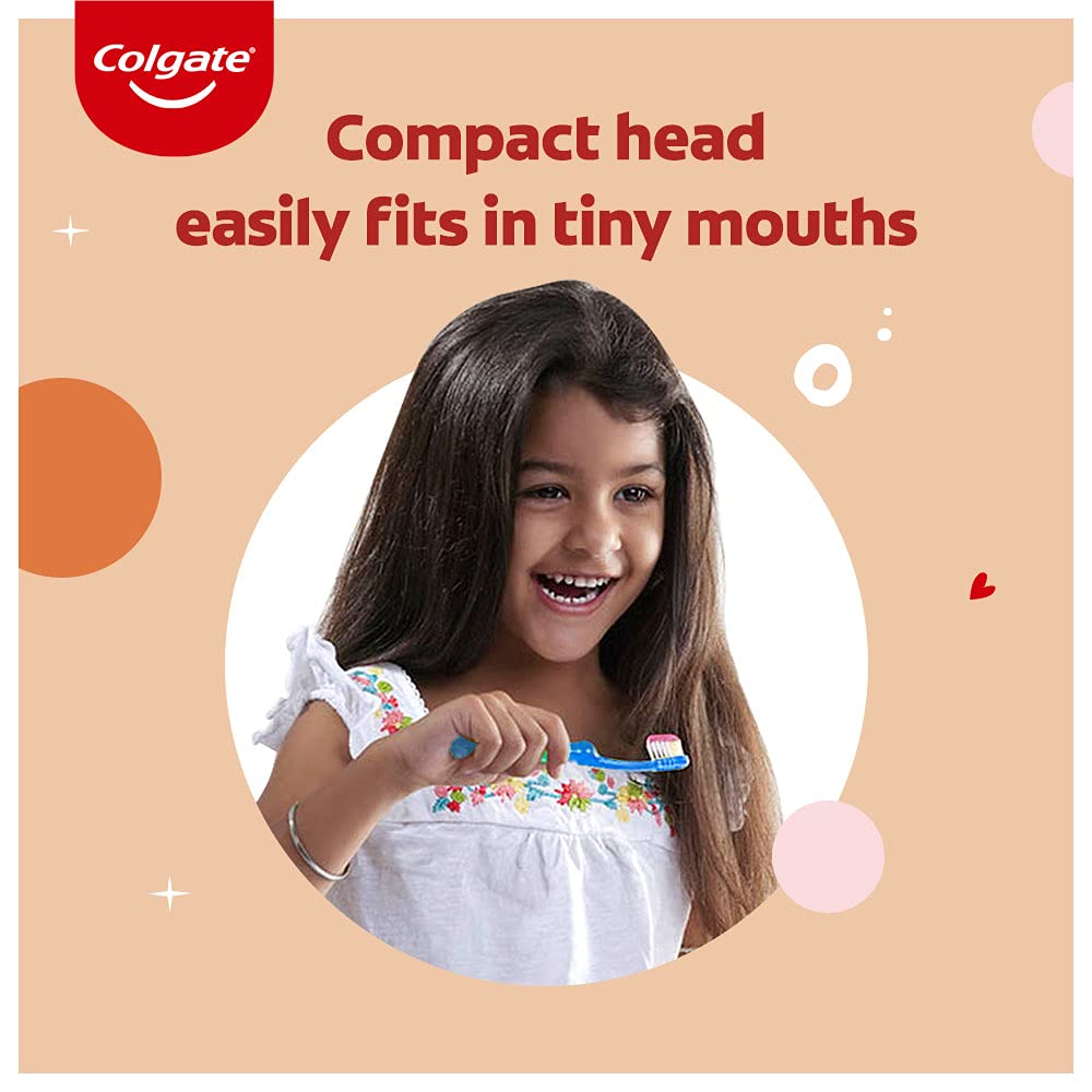 Colgate Kids Wonder Woman Extra- Soft Toothbrush (5+ Years) - 1 Pc – view 3