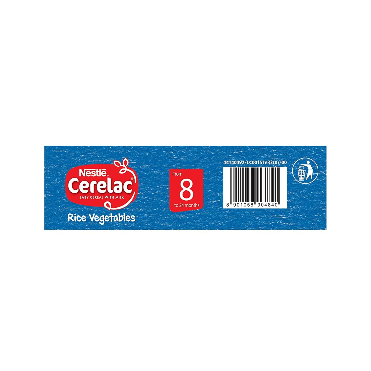 Nestle Cerelac Baby Cereal with Milk , Rice Vegetables , From 8 to 24 Months ,Stage 2, Source of Iron & Protein , 300g – view 3