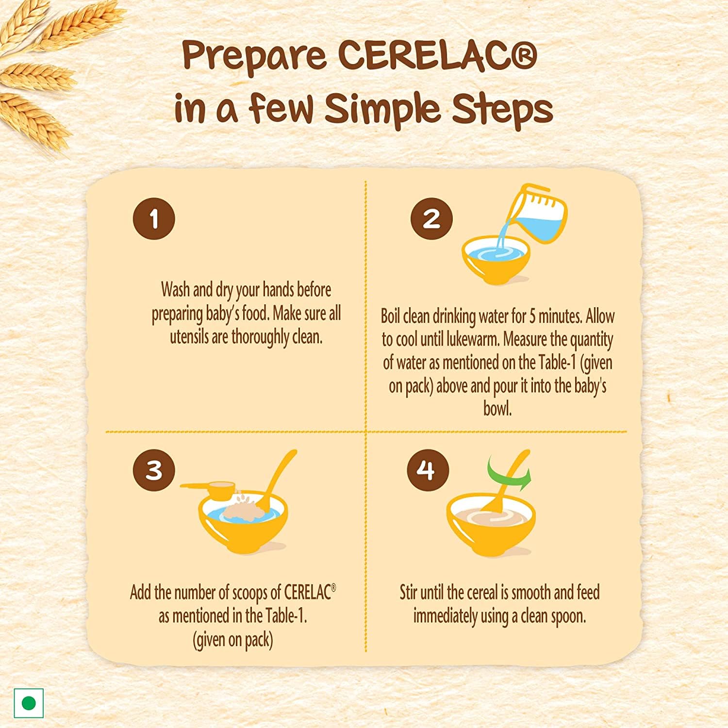Nestle Cerelac Baby Cereal with Milk , Rice Vegetables , From 8 to 24 Months ,Stage 2, Source of Iron & Protein , 300g – view 6