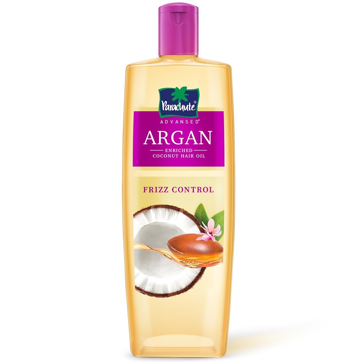300 ml bottle of Parachute Advansed argan coconut hair oil