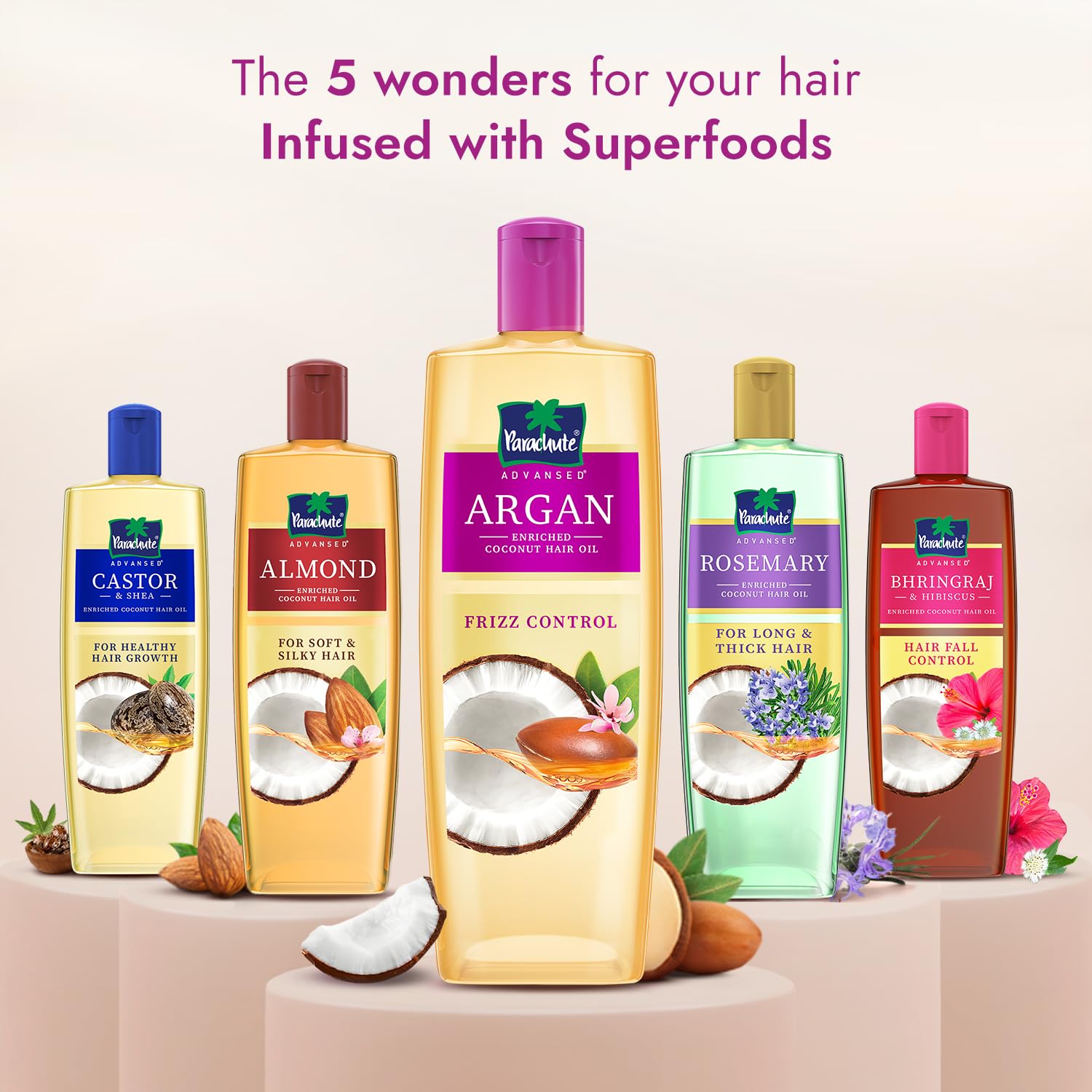 Parachute Advansed Argan-enriched Coconut Hair Oil – view 7