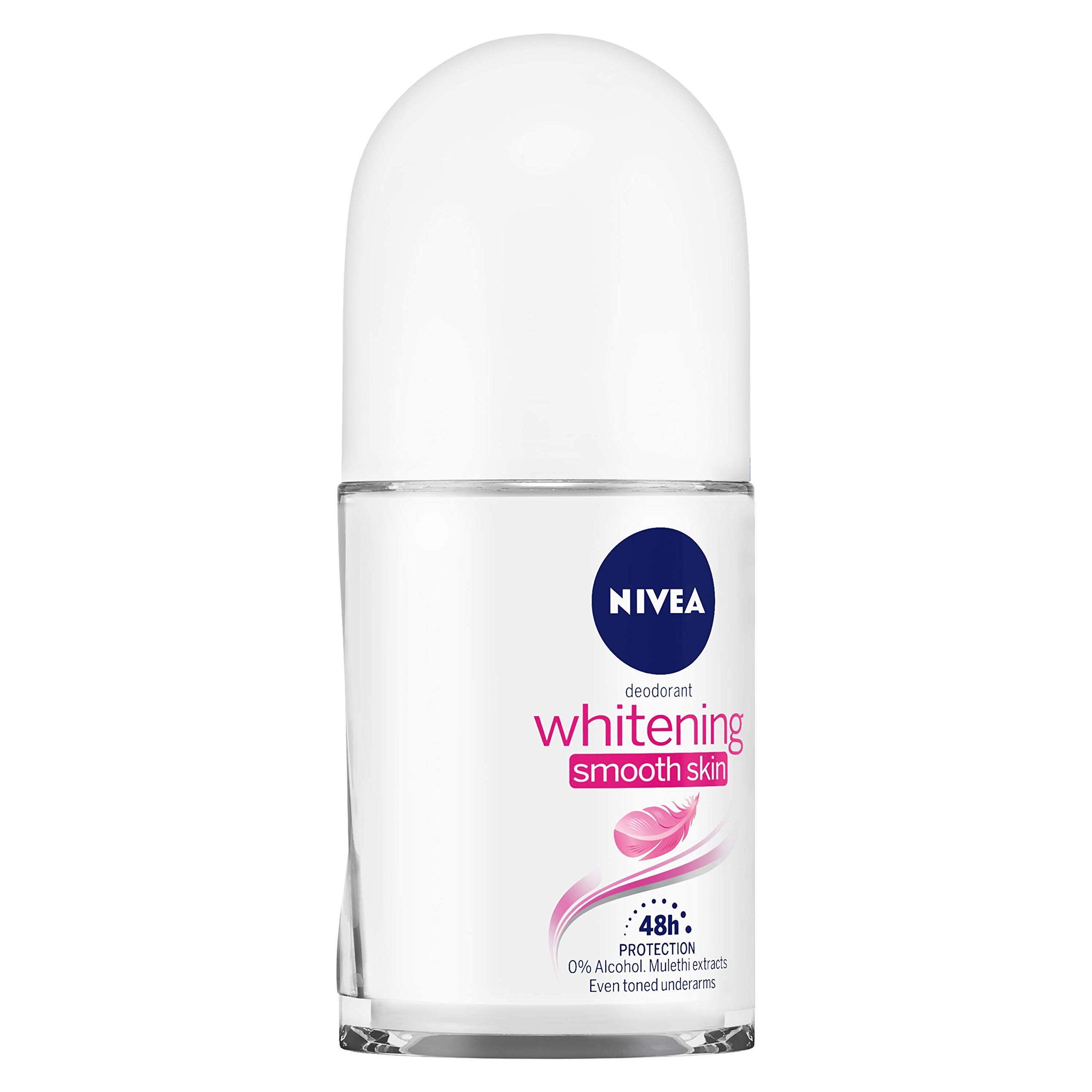 Nivea Whitening Smooth Skin Roll On for Women, 50ml (Pack of 4) – view 3