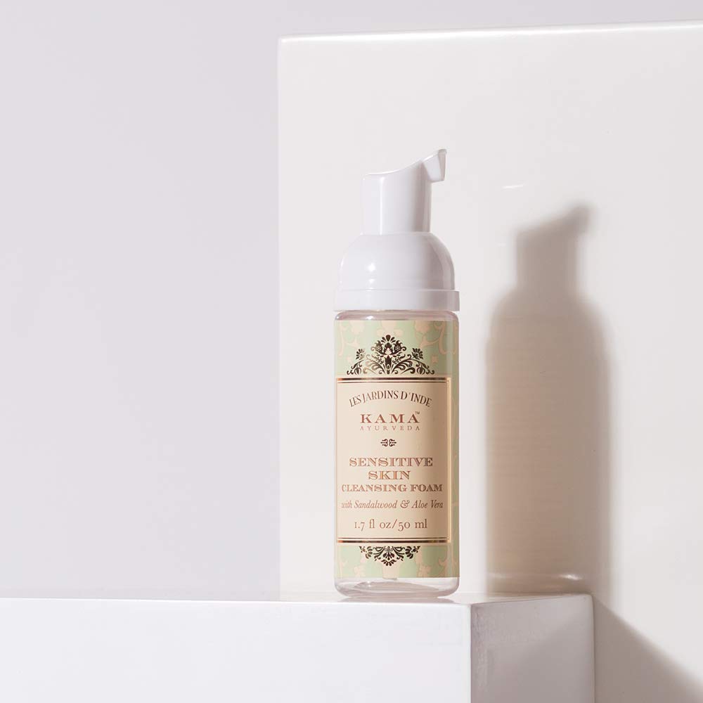 Kama Ayurveda Sensitive Skin Cleansing Foam, 50ml – view 2