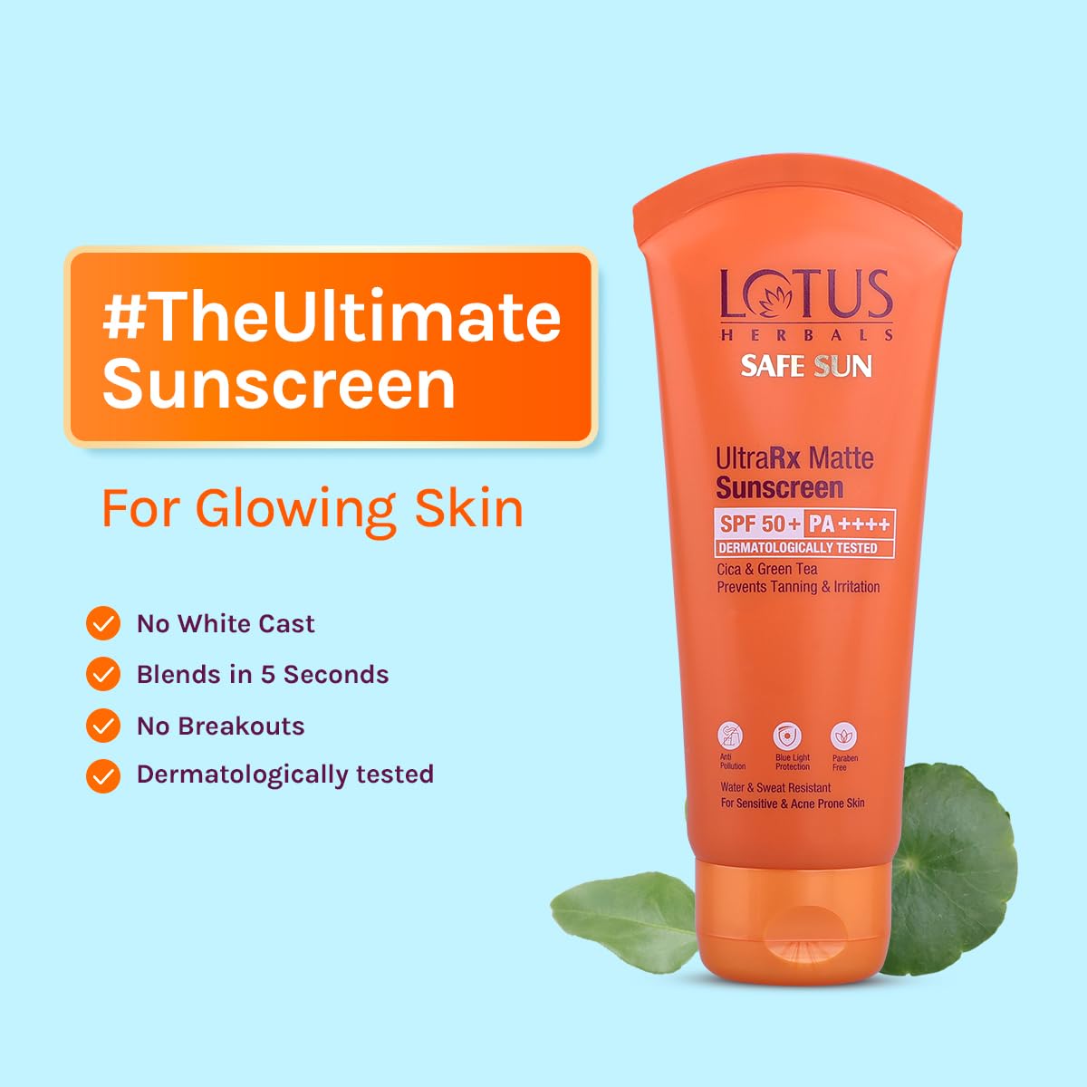 Lotus Herbals UltraRX matte sunscreen SPF 50+ PA++++ – view 2