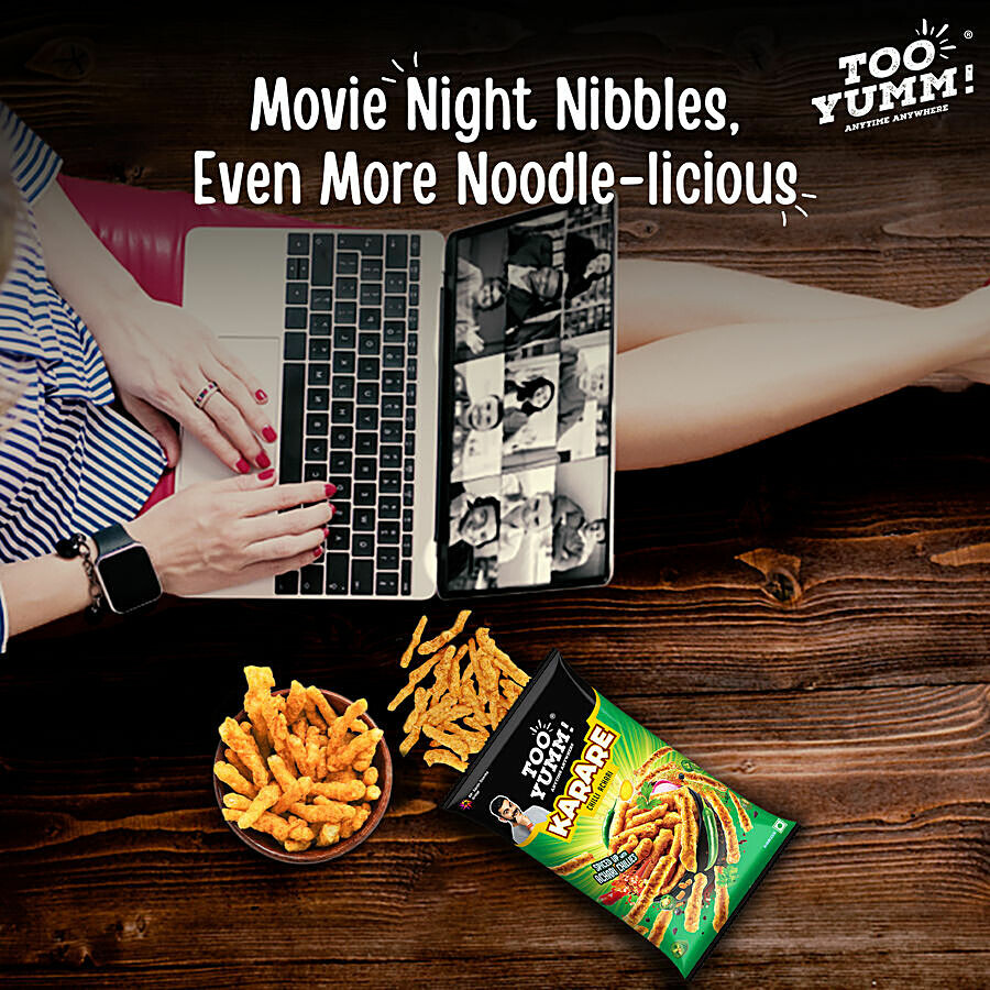 Too Yumm! Chilli Achari Flavour Karare Namkeen 70 g – view 7
